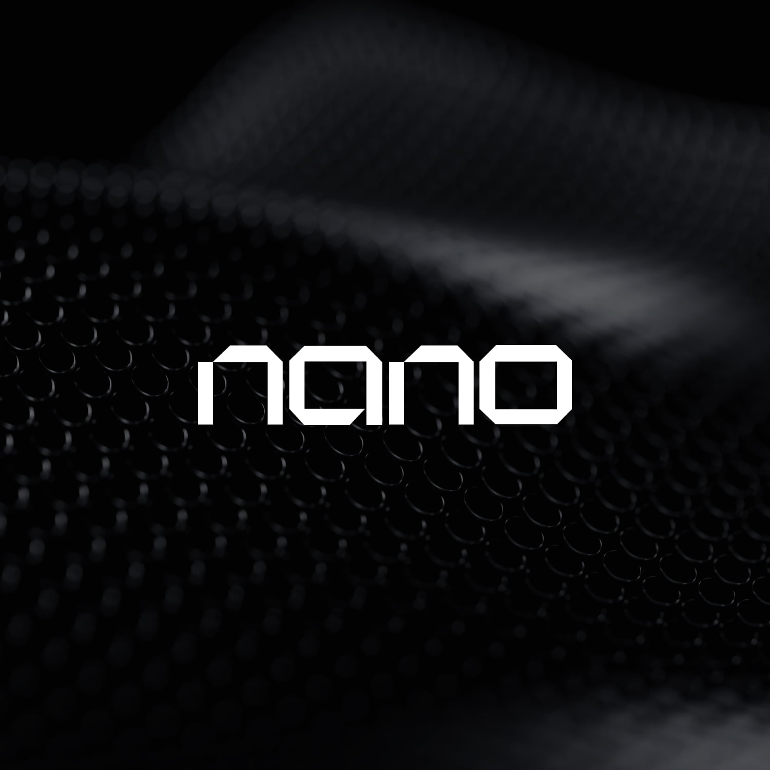 NANO - Carbon Fiber Technology Logo carbon background