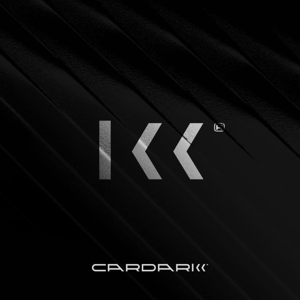 CarDark Logo icon in black background