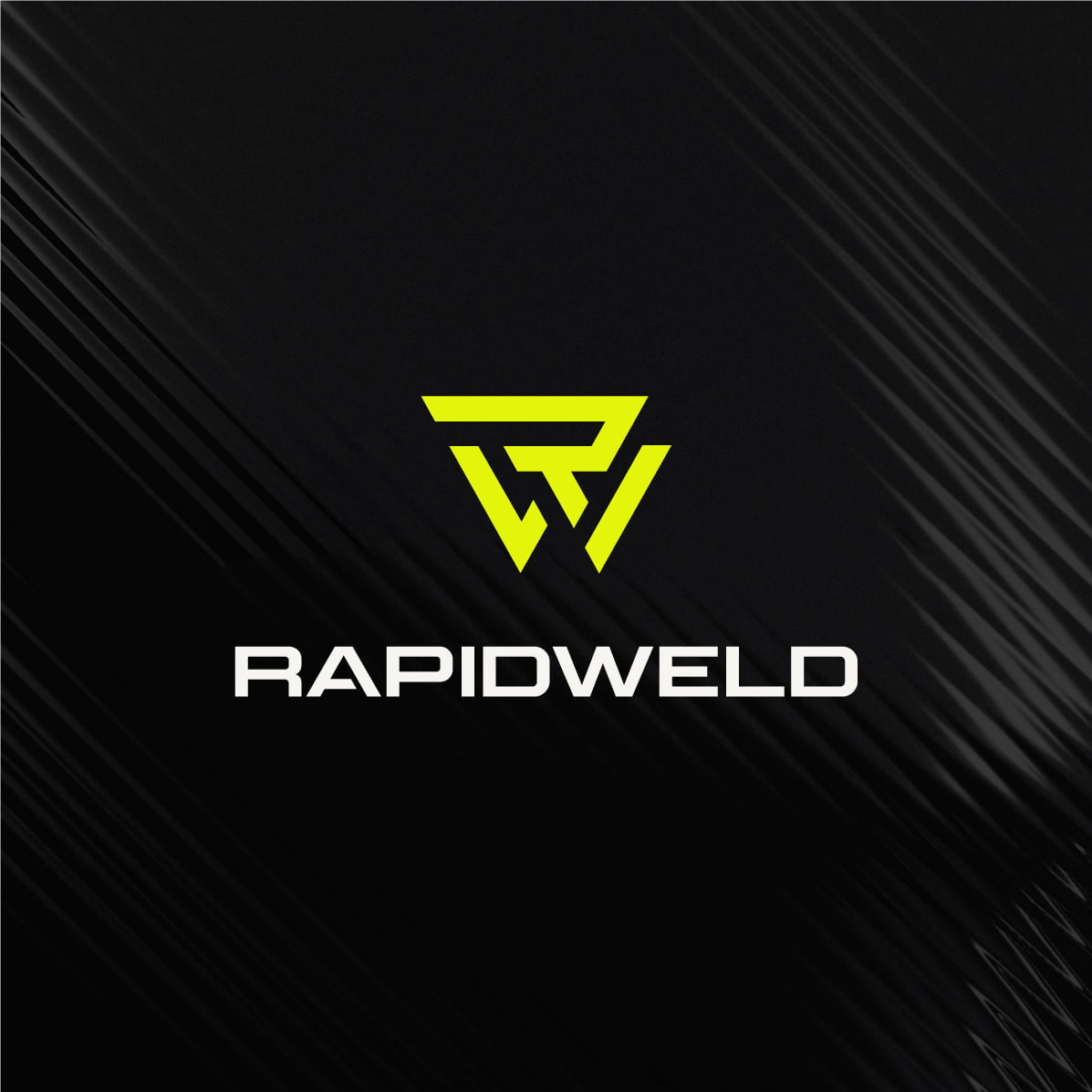 RapidWeld Logo black bacground