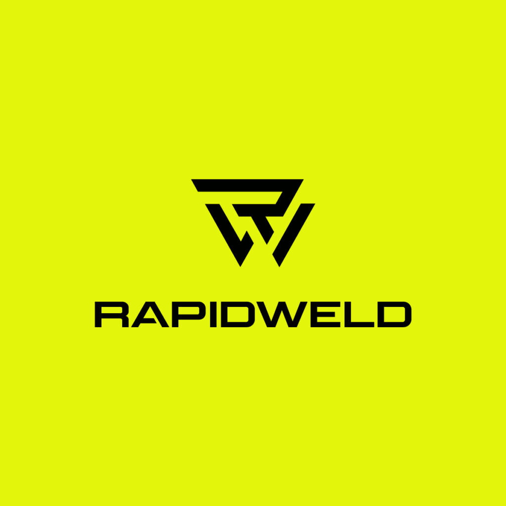 RapidWeld Logo yellow background