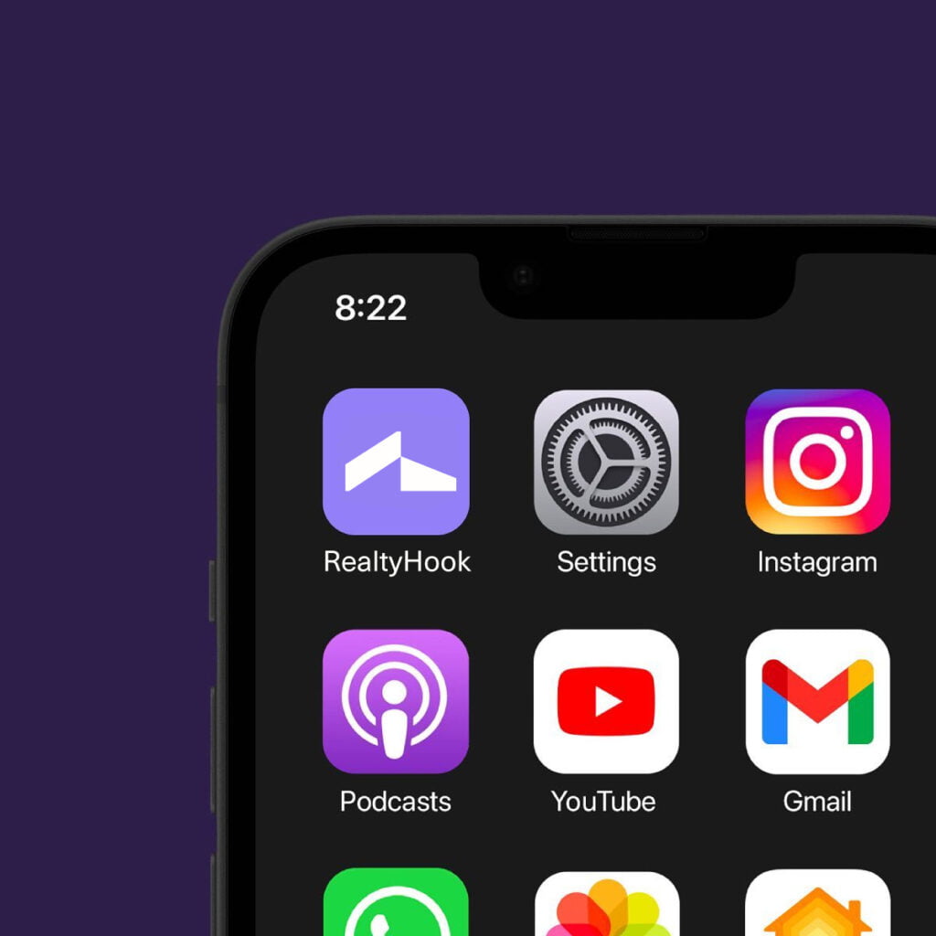 Realty Hook logo app icon